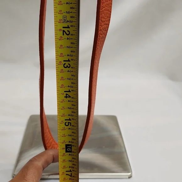 MICHAEL Michael Kors Orange Shoulder Bag with Chain Strap - Picture 14 of 16